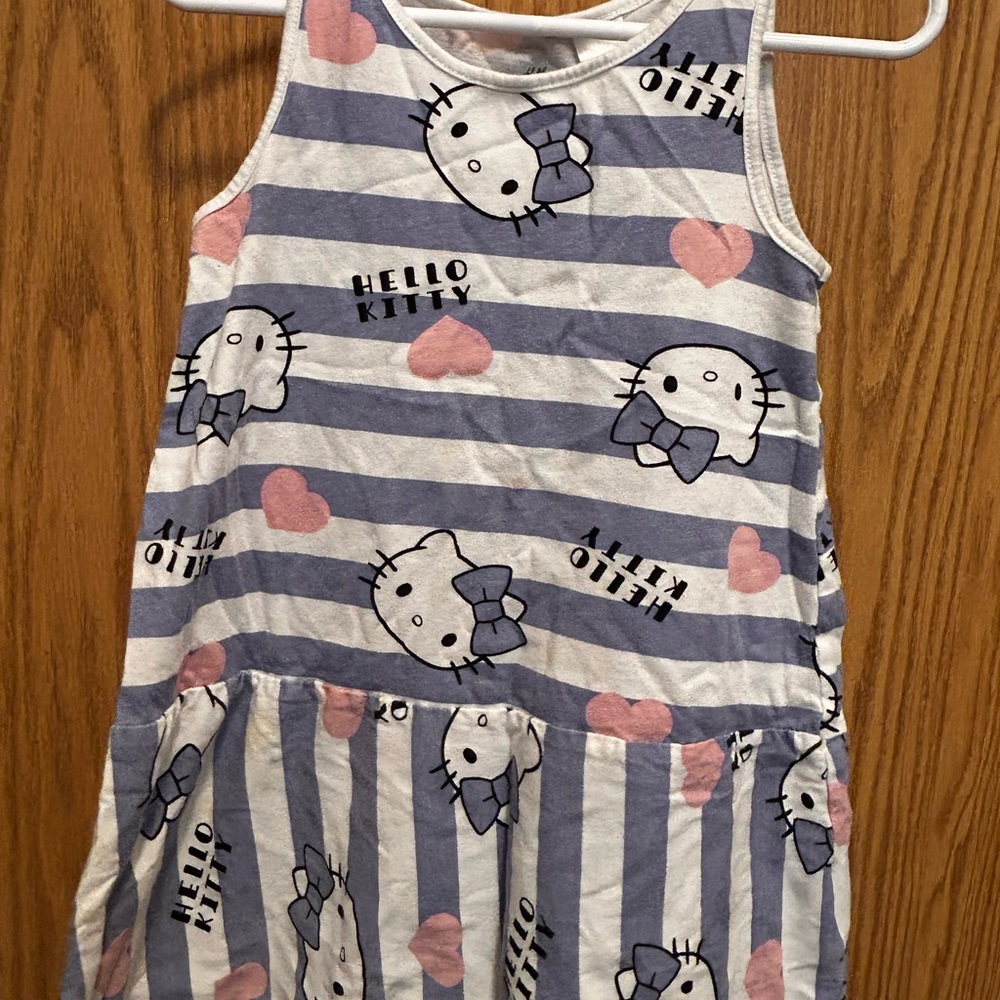 Hello Kitty Blue and Pink Kids dress